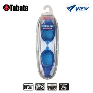 日本Tabata ViEW V550矽膠眼罩固定式可更換鼻樑/專利滾輪式調節泳鏡頭帶/防霧泳鏡