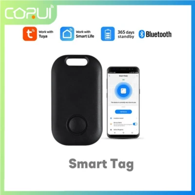 CCORUI Tuya Bluetooth-compatible Smart Location Tracker Anti Lost GPS Tracker Ke