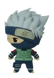 Naruto NEW * Kakashi 3D PVC Foam Magnet * Monogram Anime Chibi Collectible