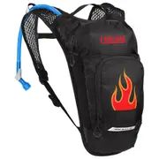 Kids' Mini M.U.L.E. Hydration Pack with Crux Reservoir (Black Flames) - 1.5L