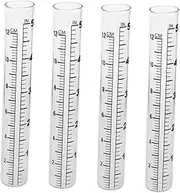 4Pcs Gauge Measuring Cup Practical and Durable for Accurate Rainfall Measurement Agriculture and Meteorological Research