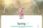 Shiny Deerling Spring - Pokemon Trade Go - 1 Million
