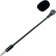 MICMXMO Microphone Replacement Compatible with Razer Kaira PRO Wireless Gaming Headsets Noise Cancelling Mic for PS5 Xbox One Switch Mac PC Computer, 3.5 mm Jack