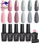 Gel Nail Polish 6 Colors Wedding Gel Polish Set- Nails Nude Gray Pink Nail Polis