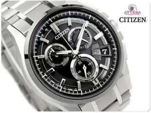 CITIZEN 星辰錶 手錶 ATTESA Eco-Drive 光動能 電波 鈦金屬 計時 金城武 代言 BY0094-52E