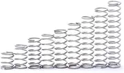 10PCS 0.4mm Wire Diameter Compression Spring 304 Stainless Steel Pressure Spring Return Spring 7-10mm Outside Diameter L=5-50mm(25mm,0.4x8mm)