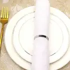 6pcs Napkin Holder No Deform Sturdy Buffet Table Setting Napkin Ring Compact