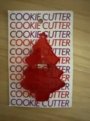 VTG NOS Educational Products Company Christmas Tree Cookie Cutter