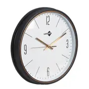 Unigift Classic 30cm Round Plastic Wall Clock Analogue Hanging Decor Assorted
