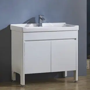 【CERAX洗樂適】KARNS卡尼斯 PVC防水發泡板浴櫃 洗衣槽 水槽 洗手台 洗衣檯 60 70 80 90CM