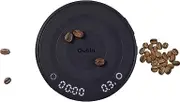 OutIn Claro Portable Coffee Scale,Espresso Scale 2kg/0.1g Accurate Measurement,Pour Over Coffee Scale Multiple Modes,Timer Function,Rechargeable, with Protective Bag