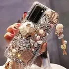 For Samsung Galaxy Z Fold 2 3 Fold4/Z Fold 5 6 Case Bling Diamonds Luxury Cover