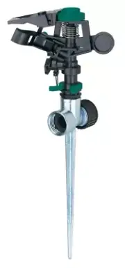 Melnor 9550C Pulsator Lawn & Garden Sprinklers Metal Spike 85 FT Diameter