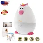 Half Gallon Whisper-Quiet Humidifier for Baby Nursery & Bedrooms - Unicorn Style