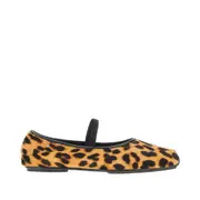 [TORY BURCH] TORY BURCH Printed calfhair 'Runway' ballet flats Woman 8 8 Multicolor