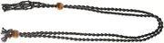 [CORHAD] Necklace Net Bag Gold Jewelry for Women Necklace Cord Heart Necklace Gold Letter Beads Necklace Holder Bracelet Beads Statement Necklace Necklaces Charm Necklace Wax Rope Black