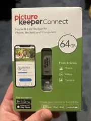 Picture Keeper Connect Back Up for Iphone Ipad Android & Computer 64GB SEALED
