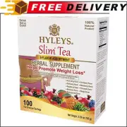 Hyleys Slim Tea 9 Flavor Assortment 100 Ct - Weight Loss Herbal Supplement
