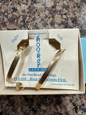 Vintage Barbara Barnett’s Hooker Earrings 1992 New