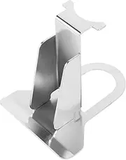 VANZACK Pool Hose Holder Swimming Pool Hose Hanger Pool Support Brackets Pool Hose Hook Garden Pool Rack Pool Hose Bracket Swimming Pool Holder Pool Rack Support Pond Tool Metal Silver