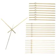 Clock Hands, 8 Set Clock Hands Kits Clock Mechanism Movement Aluminum,Gold,A10