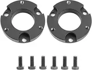2pcs Front Leveling Lift Kit for 2005 2019 Tacoma 2003 2019 2007 2008 FJ Cruiser CNC Machined Billet Aluminum Powdercoated Black Quick Installation