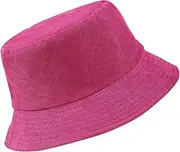 [JASASCCEL] Corduroy Bucket Hat for Women Reversible Double-Side-Wear Fishmen Hat Trendy Cap Outdoor Travel Sunhats