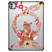 iPad Pro 11-inch (M4) iPad Impact Case FOX & FLOWERS
