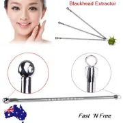Blackhead Comedone Acne Blemish Pimple Extractor Remover Cosmetic Tool S Steel
