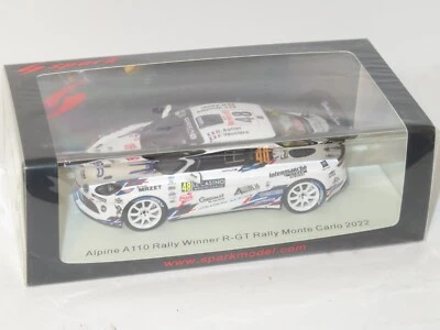 1/43 Alpine Renault A110 RGT Alpine Nice Rally Monte Carlo 2022 #48 R.Astier