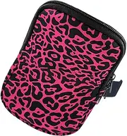 Water Bottle Key Holder - Gym Bottle Pouch For Keys And Phone | Sports Arm Bag Convenient Card Holder Key Bag Secure Storage, Hot Pink, Refer to description