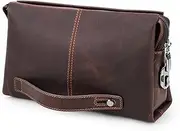 [HAMKVBPR] Men's Clutch Bag Mens Leather Storage Bag Men's Clutch Bag Handbags