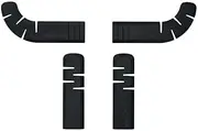 ERGON BT Orthocell Pad Set for Road/Gravel/Cyclocross Handlebars, Black