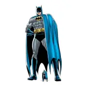 Batman Cape Comic Lifesize Cardboard Cutout with Free Official Mini Standee