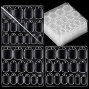 Fake Nail Glue Tabs - Double Side Adhesive Sticker for False Nail - Manicure Adhesive Tape for Beginners, Children, Women, Girls, Home, Travleing