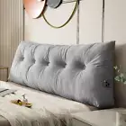 Triangular Wedge Headboard Pillows Twin Headboard Pillow Long Backrest Position