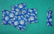 *COASTER SET of 4 and/or KEYCHAIN key ring ST. LOUIS UNIVERSITY BILLIKENS