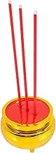 ORFOFE LED Incense Stick Burner Smokeless Electric Incense Burner for Home Unique Style Ornament Creates Peaceful Atmosphere Great Present Idea for Friends and Family