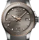Longines HydroConquest Automatic Sunray Grey Mens Watch 39mm L3.780.3.78.9