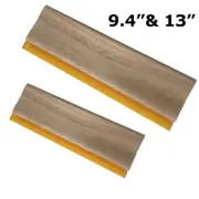 2 pcs screen printing squeegee 13" + 9.4" Sill Screen Press Ink Scraper DIY Tool