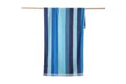 Canningvale Positana Terry Beach Durable Soft Quick-Drying Towel Ombra Azure