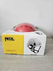 Petzl Strato Helmet Red Lightweight Helemet Saftey Work Head Protection