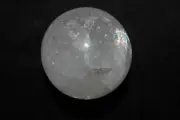 Natural Clear Quartz Crystal Reiki Healing Sphere 61mm (2.38") 309.23g (10.9oz)