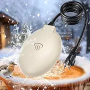 Bird Baths Heater for Outdoors in Winter Submersible, Pond Heater Birdbath De-icer with Thermostatically Controlled, Birdbath Water Heater Deicer Suitable for Bird Bath Chicken Farm Patio Yard