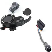 ZAPYVET for JIPIN Brushless Controller 48V 25A 500W Motor Starter JP LCD Display Throttle Switch, for Zero, for 8 Electric Scooter Accessories Electric Scooter Display Screen(Color Male)