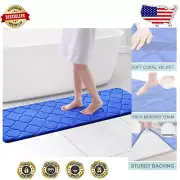 59x20 Non-Slip Memory Foam Bath Mat - Comfortable & Ultra-Absorbent Design