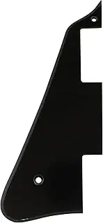 Musiclily Pro Left Handed Plastic Guitar Pickguard for 2006-Present Modern Style Epiphone Les Paul Guitar, 1Ply Black