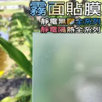 在飛比找蝦皮購物優惠-HF居家隔熱紙-(靜電霧面貼 隔熱紙全系列-台灣在地商家-現