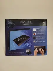 Wacom Bamboo Drawing Tablet Model CTH460 Wit Pen & CD NIB