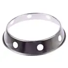 D.Line Chrome Plated Steel Wok Ring Sturdily Constructed Premium High Quality